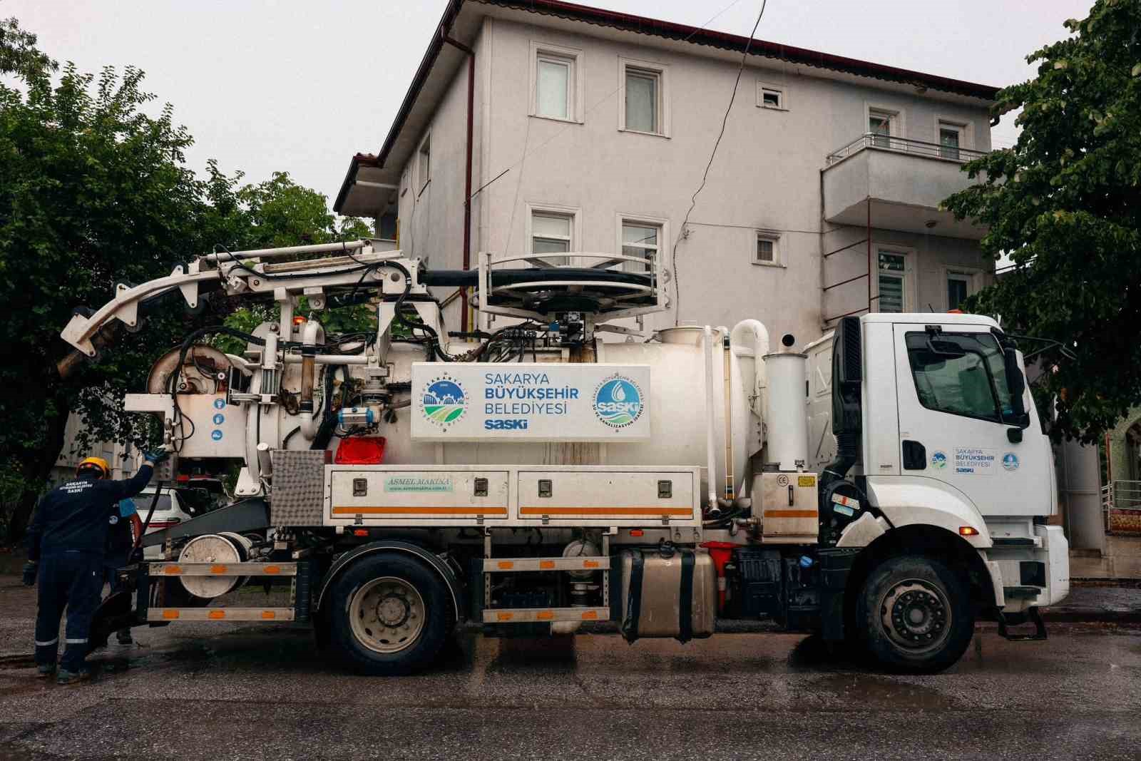 Metrekareye 65 kilogram yağış düşen ilçede olumsuzluk yaşanmadı