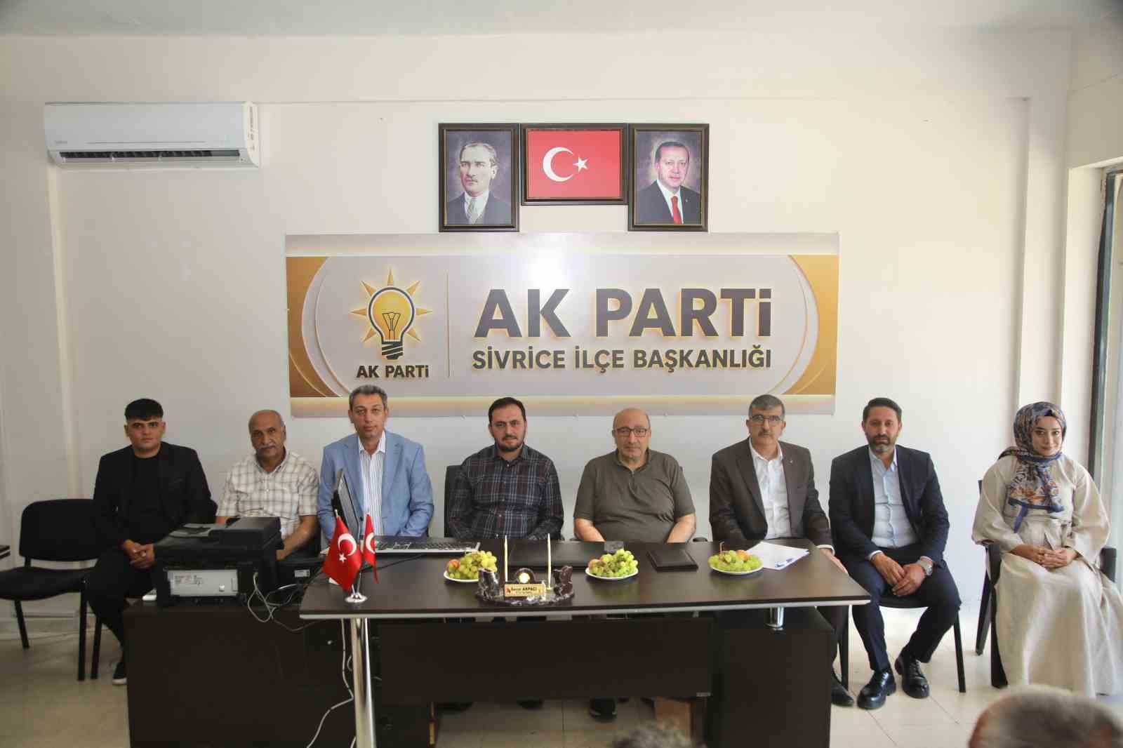 Elazığ’da AK kadro, saha çalışmalarını sürdürüyor