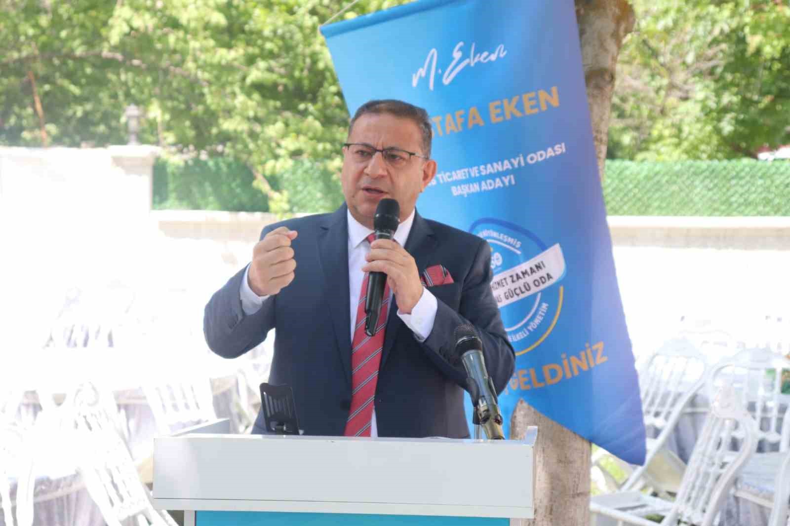 Eken, Gürün’de STSO üyeleriyle buluştu