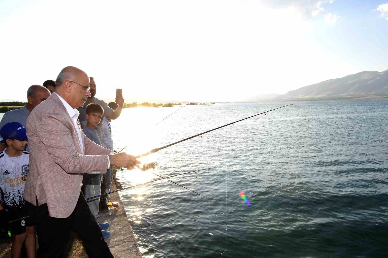 Malatya’da sınırları aşan turna balığı heyecanı