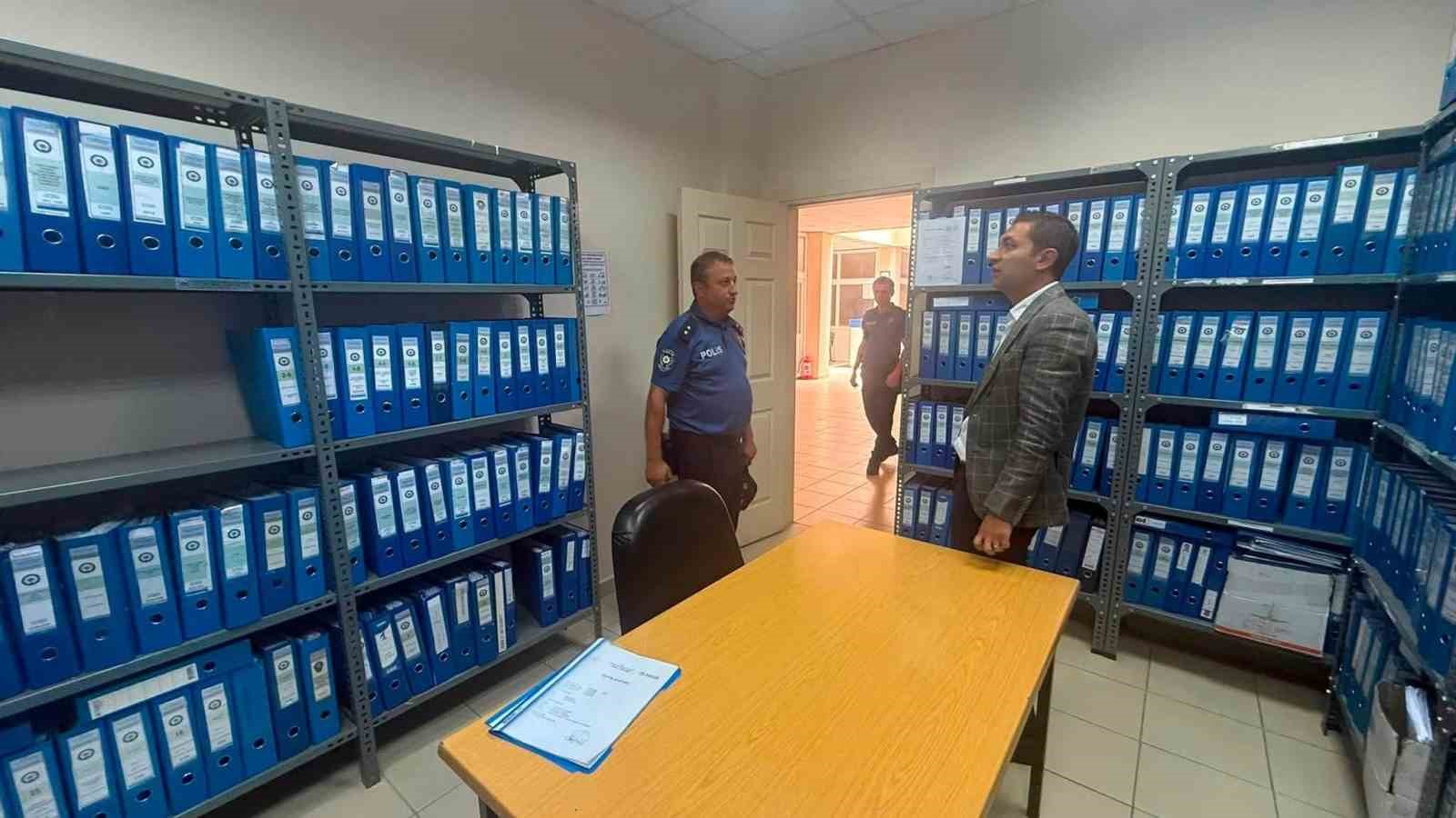 Kaymakam Yıldırım kamu kurumlarında incelemelerde bulundu