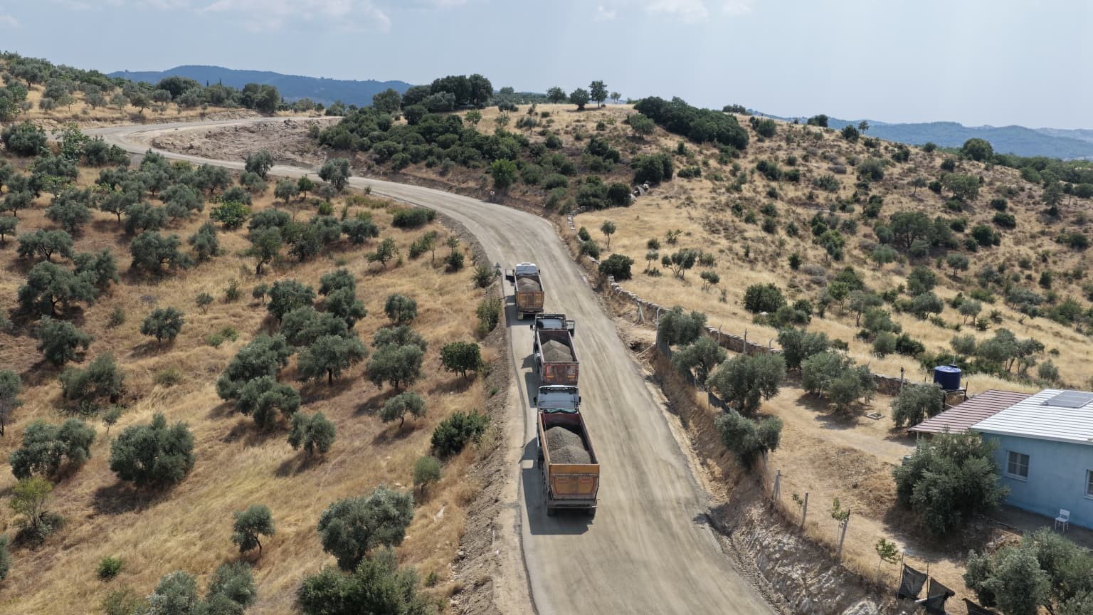 Büyükşehir’den Yenipazar’da ulaşımı rahatlatacak yol hamlesi