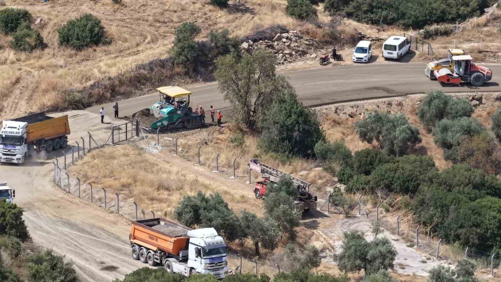 Büyükşehir’den Yenipazar’da ulaşımı rahatlatacak yol hamlesi