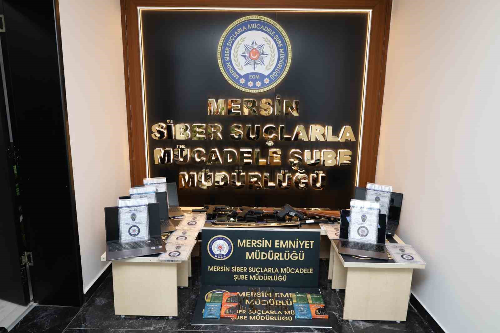 Mersin merkezli yasa dışı bahis operasyonunda 67 gözaltı