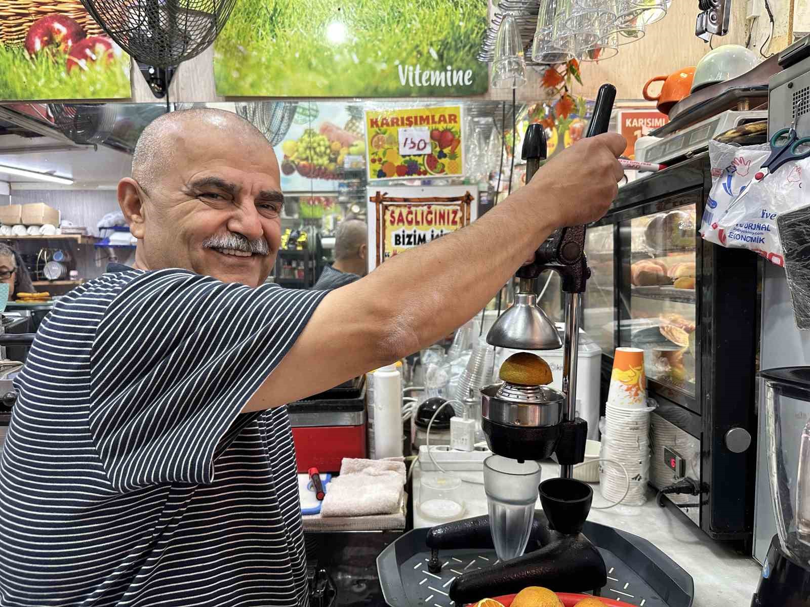 Doğal meyve sularına yoğun talep arttı
