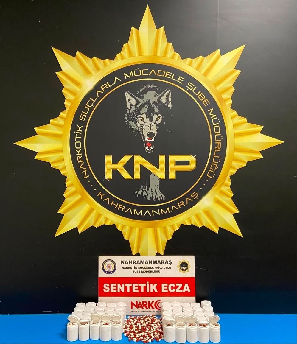 Kahramanmaraş’ta narkotik operasyonu: 9 şüpheli tutuklandı