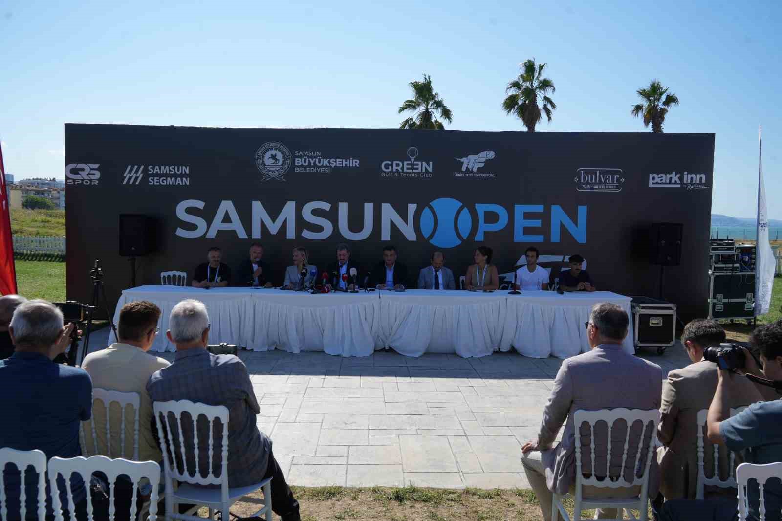 Samsun Open ATP Challenger 50 Tenis Turnuvası’nın geliri Mehmetçik Vakfı’na bağışlanacak