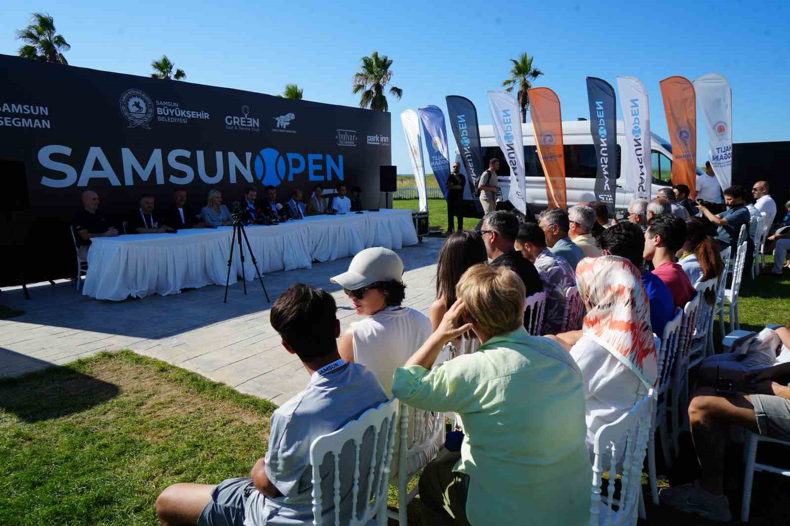 Samsun Open ATP Challenger 50 Tenis Turnuvası’nın geliri Mehmetçik Vakfı’na bağışlanacak