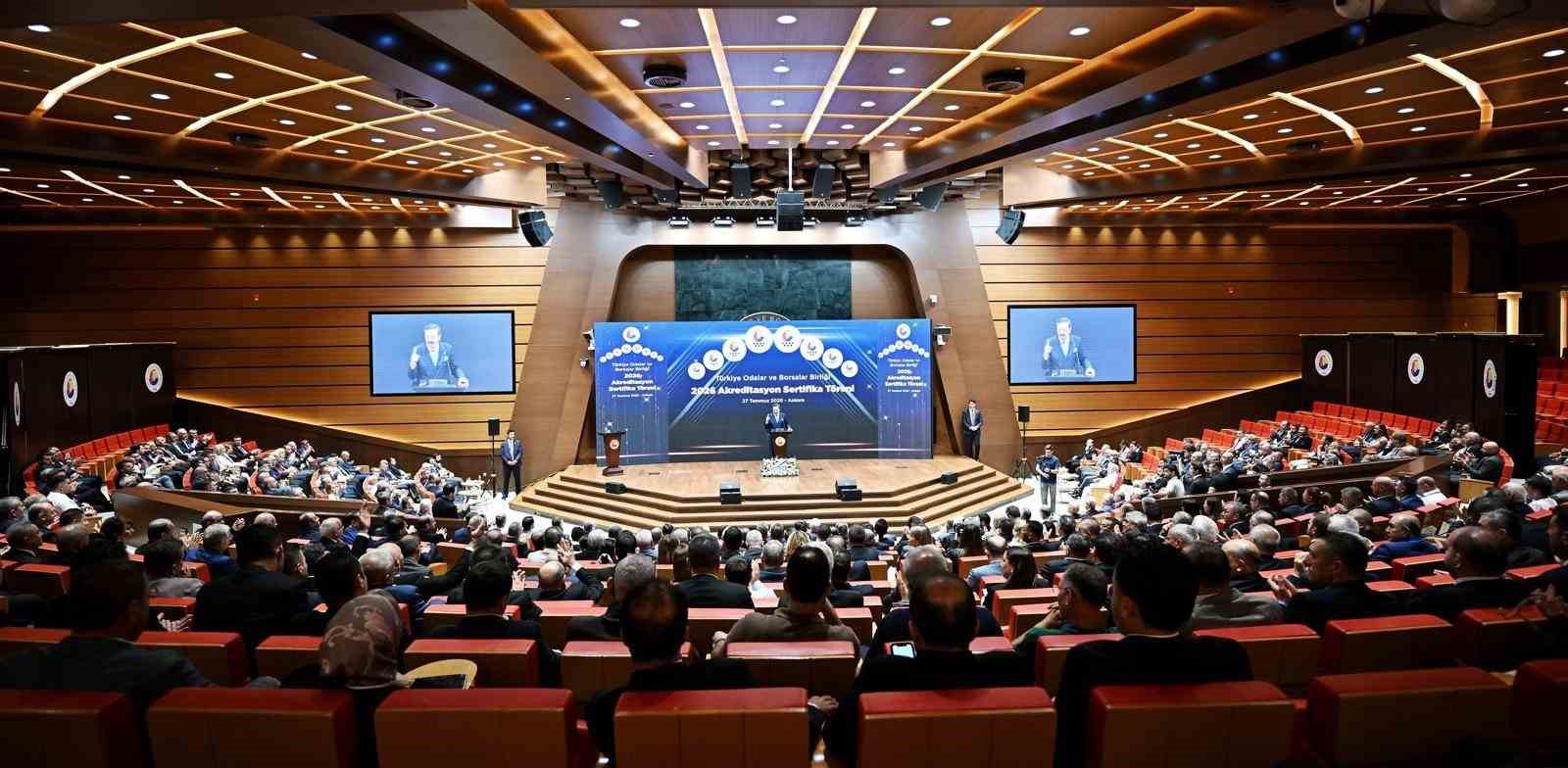 ETSO, TOBB akreditasyon sisteminde 5 yıldızlı oda statüsüne yükseldi