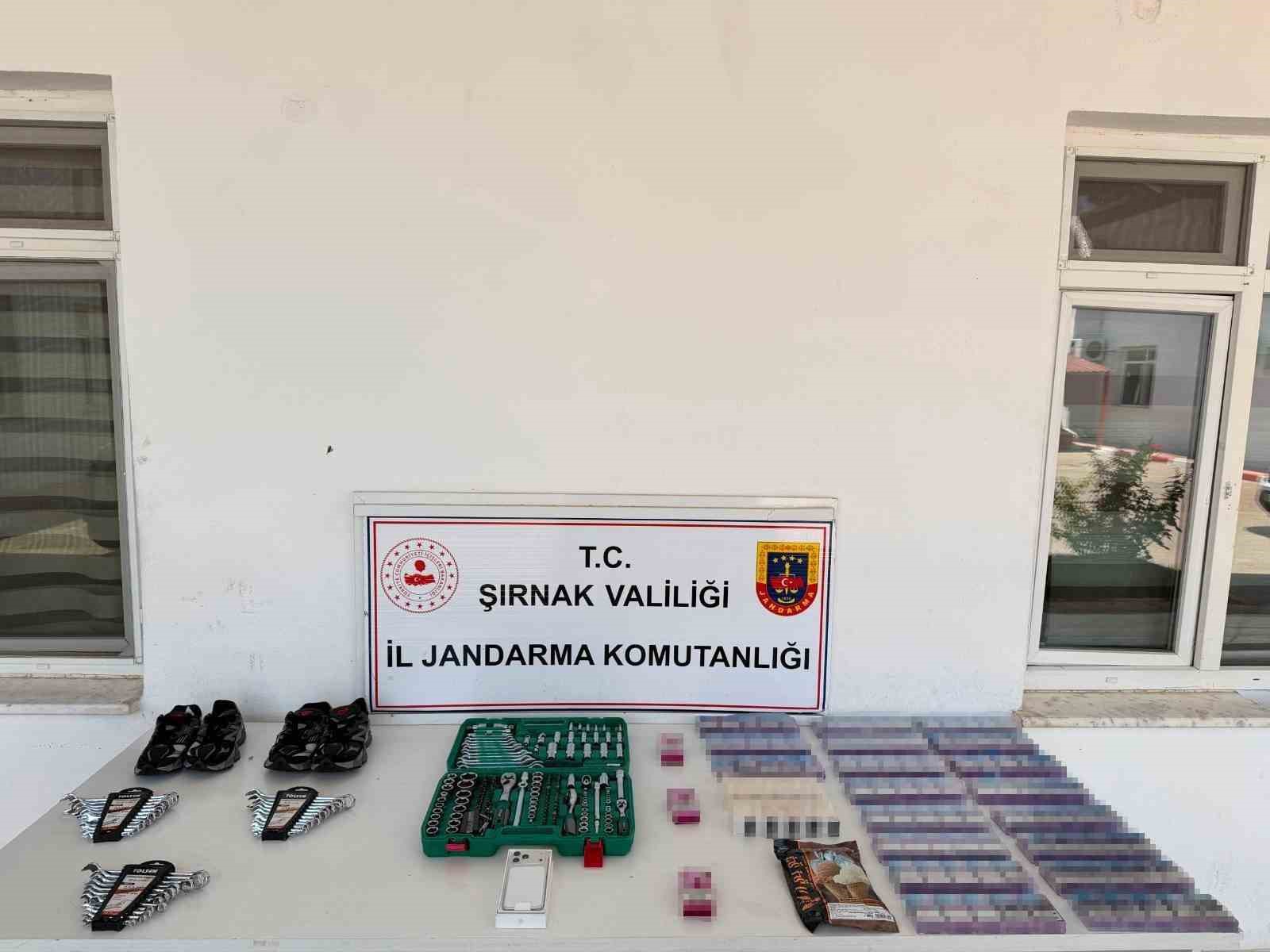 Şırnak’ta 9 milyon liralık kaçak ürün ele geçirildi