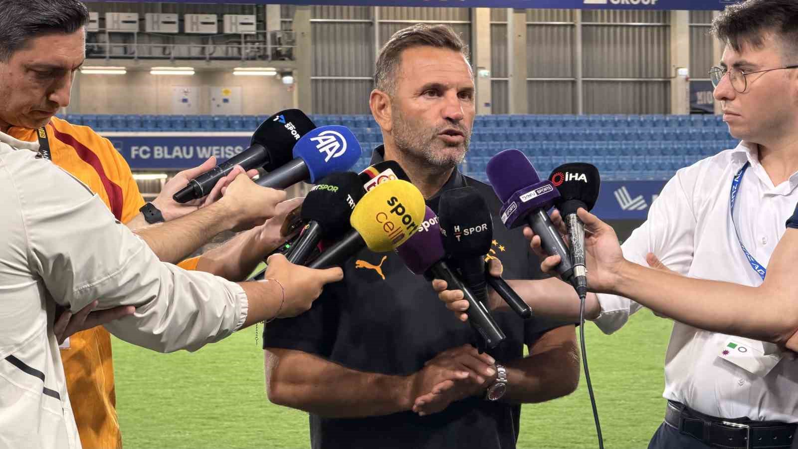 Okan Buruk: "Biz transfer yapacağız, iyi oyuncuları da kadromuza katacağız"
