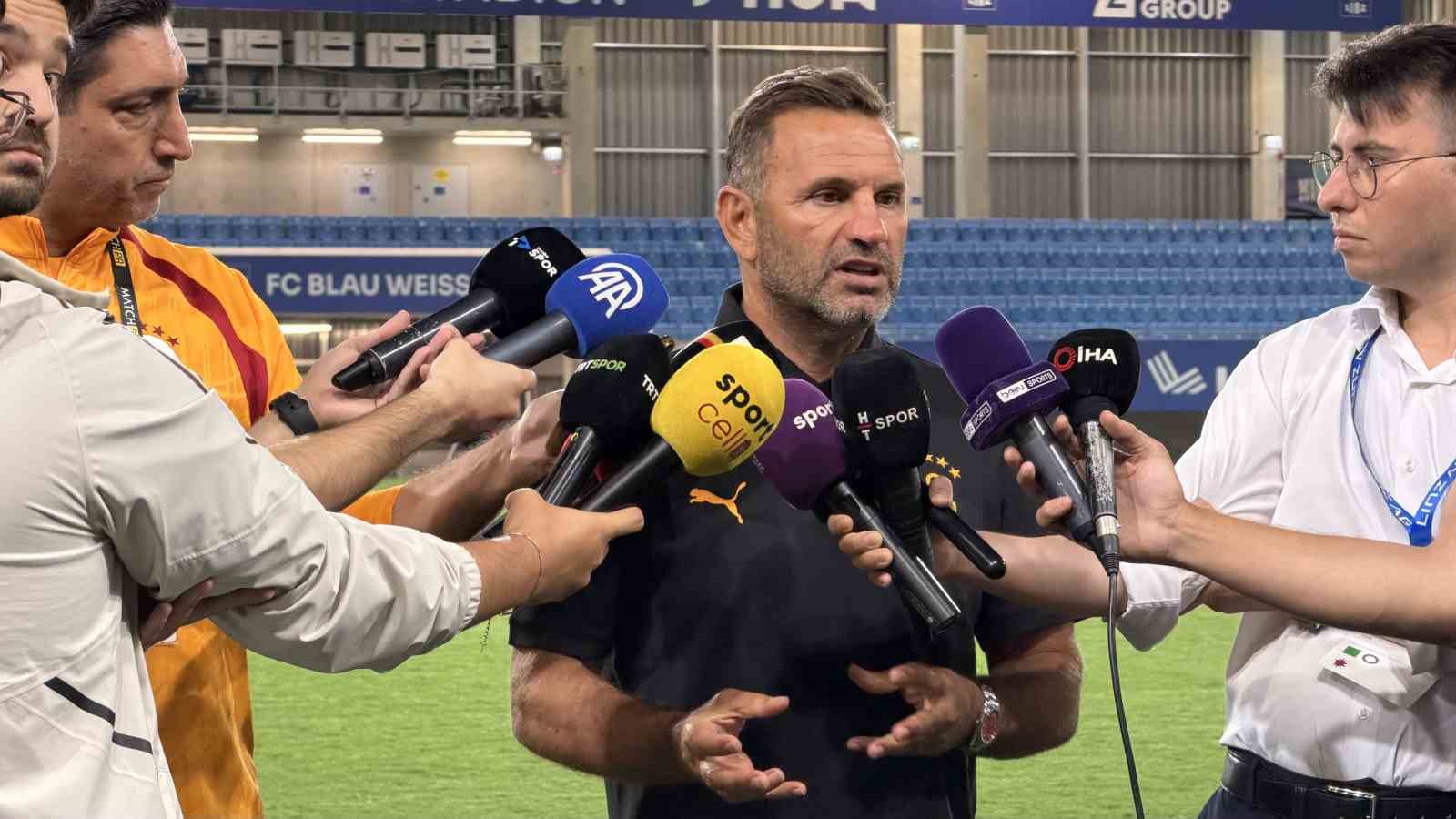 Okan Buruk: "Biz transfer yapacağız, iyi oyuncuları da kadromuza katacağız"