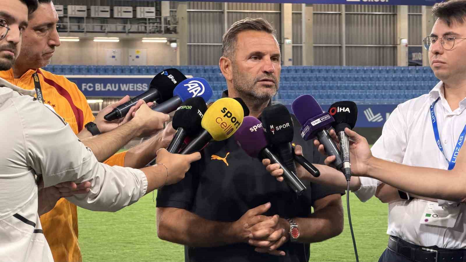 Okan Buruk: "Biz transfer yapacağız, iyi oyuncuları da kadromuza katacağız"