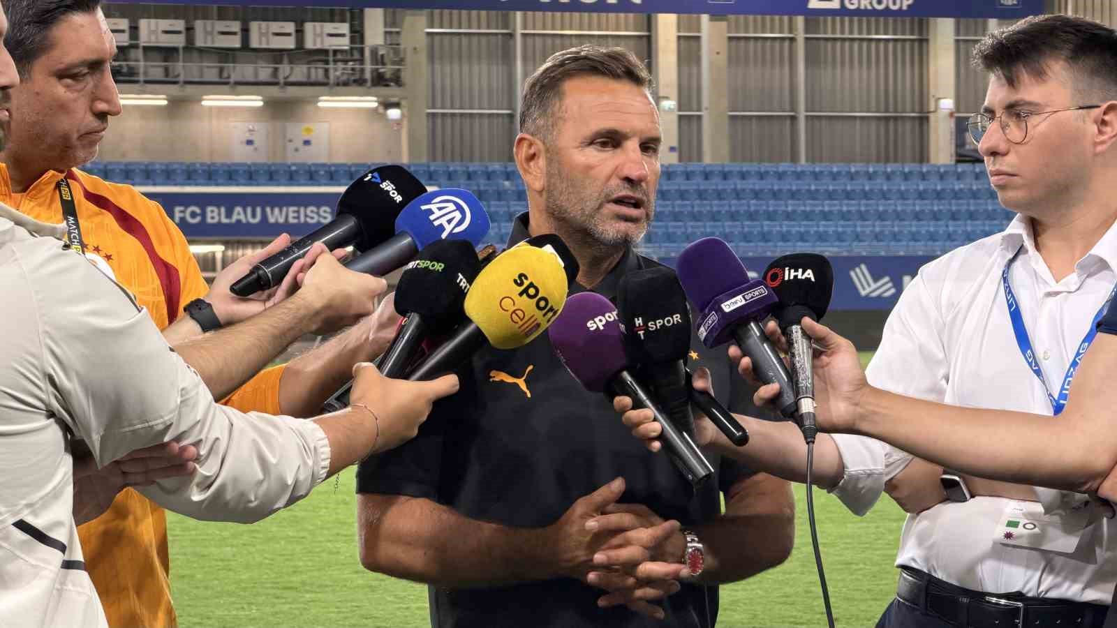 Okan Buruk: "Biz transfer yapacağız, iyi oyuncuları da kadromuza katacağız"