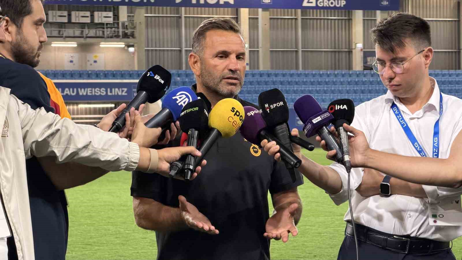 Okan Buruk: "Biz transfer yapacağız, iyi oyuncuları da kadromuza katacağız"