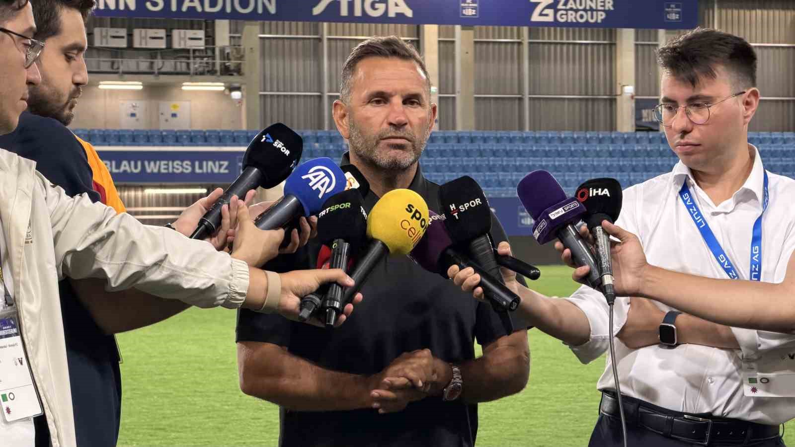 Okan Buruk: "Biz transfer yapacağız, iyi oyuncuları da kadromuza katacağız"