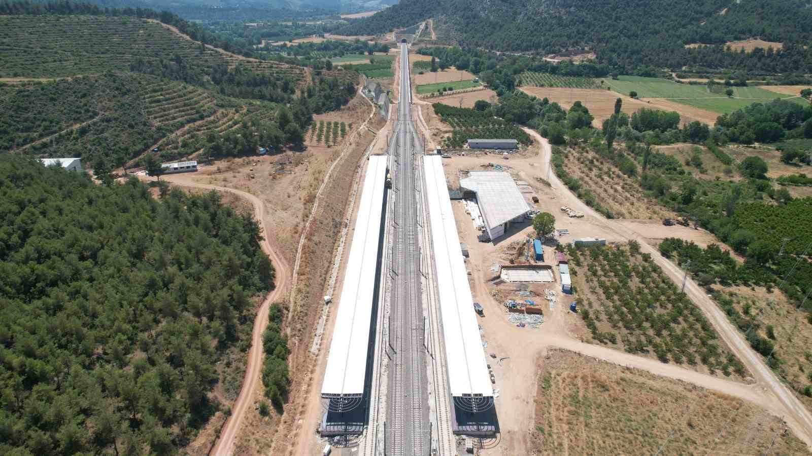 Osmaneli-Bursa hızlı tren hattında test süreci başlıyor
