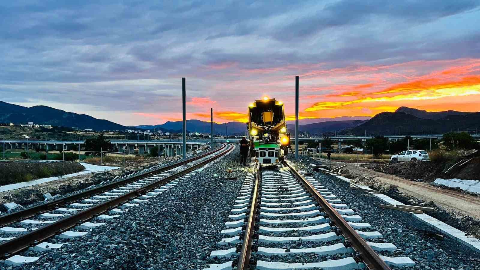 Osmaneli-Bursa hızlı tren hattında test süreci başlıyor