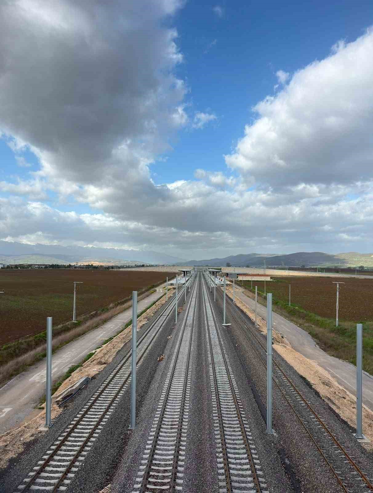 Osmaneli-Bursa hızlı tren hattında test süreci başlıyor