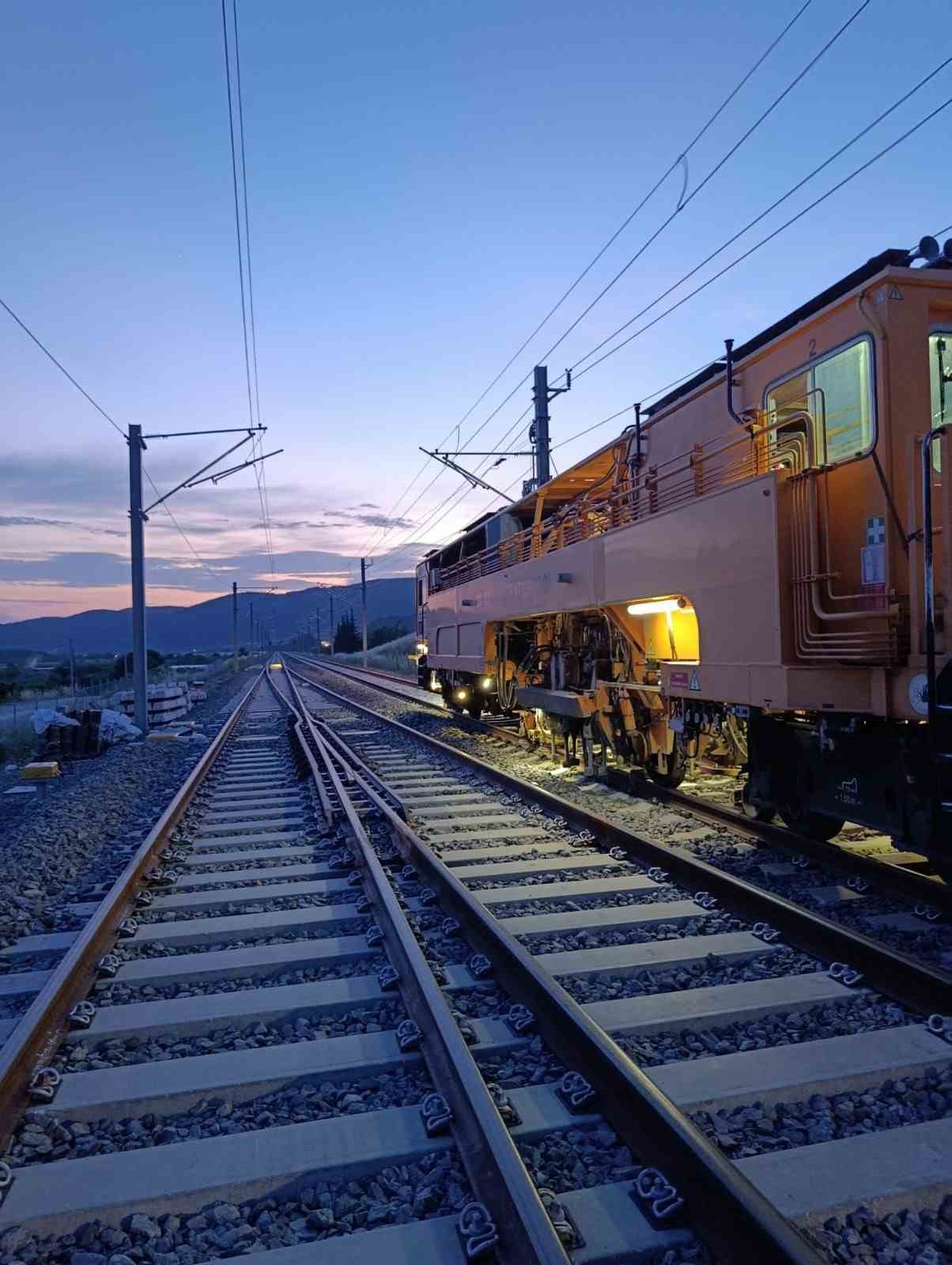 Osmaneli-Bursa hızlı tren hattında test süreci başlıyor