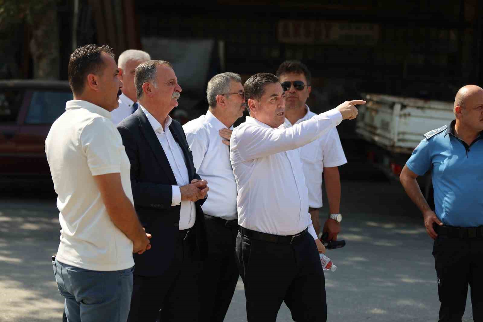 Başkan Balaban sanayi esnafının sorunları yerinde inceledi