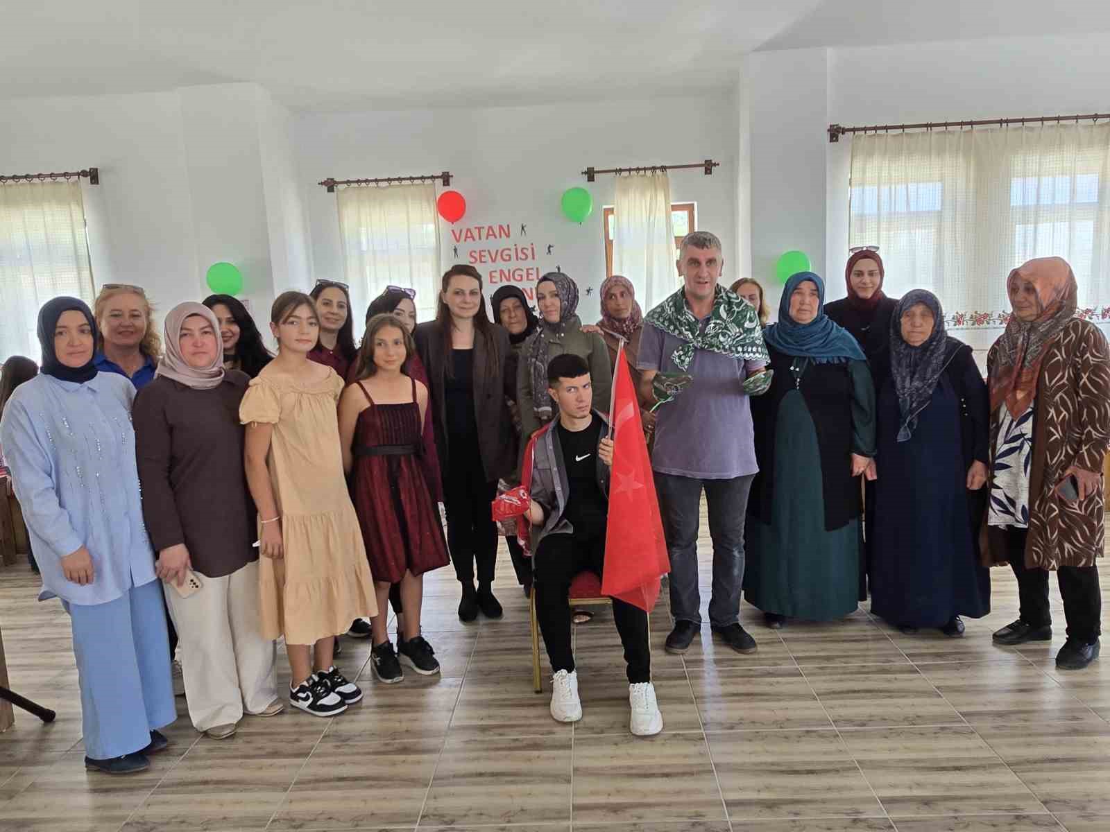 Otizmli Kerem’in askerlik hayali gerçek oldu