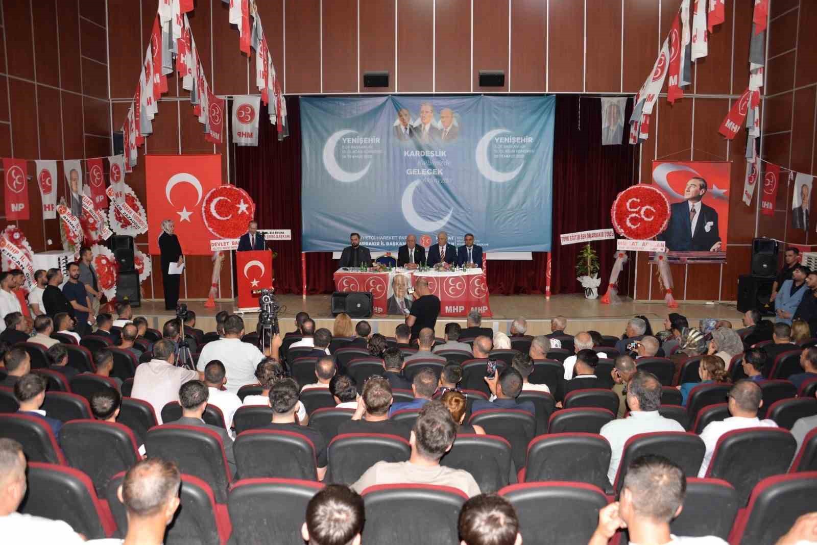 MHP Yenişehir İlçe Başkanlığına Şaban Feyüç seçildi