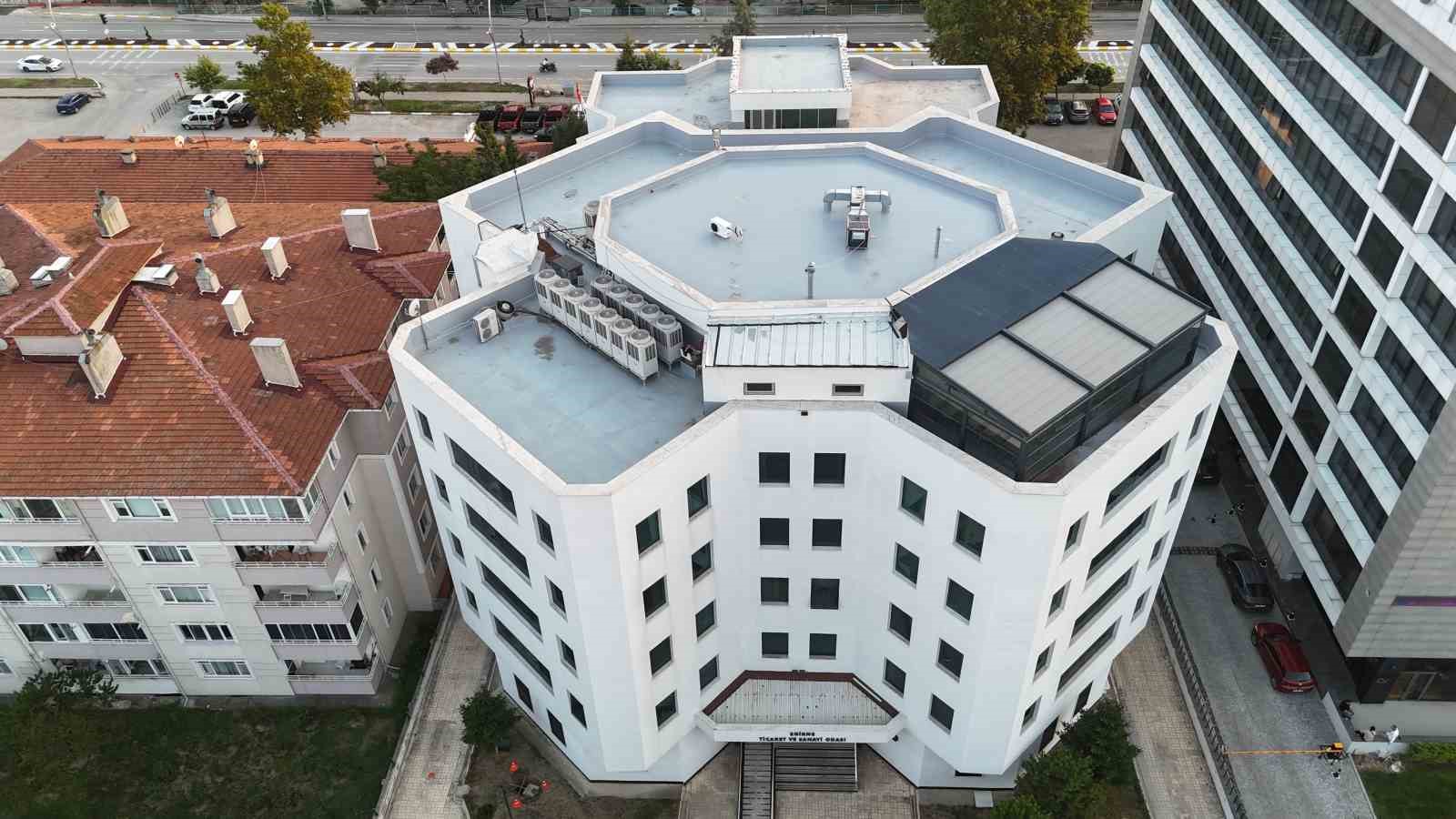 Müteahhitten ETSO binası için kaçak yapı iddiası: "Kaçış yolları kapatıldı"