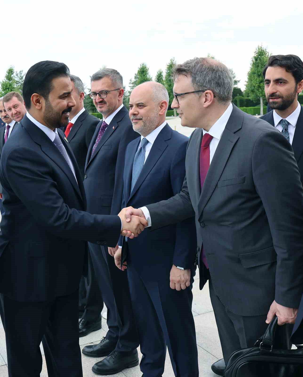 Cumhurbaşkanı Erdoğan, Irak Başbakanı Zeydi’yi törenle karşıladı