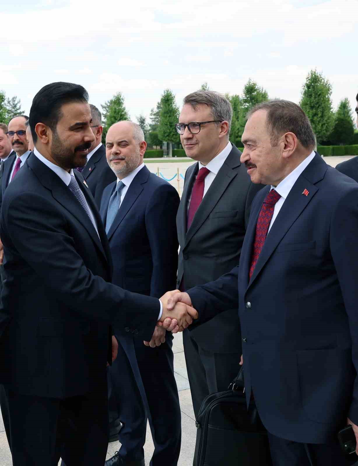 Cumhurbaşkanı Erdoğan, Irak Başbakanı Zeydi’yi törenle karşıladı
