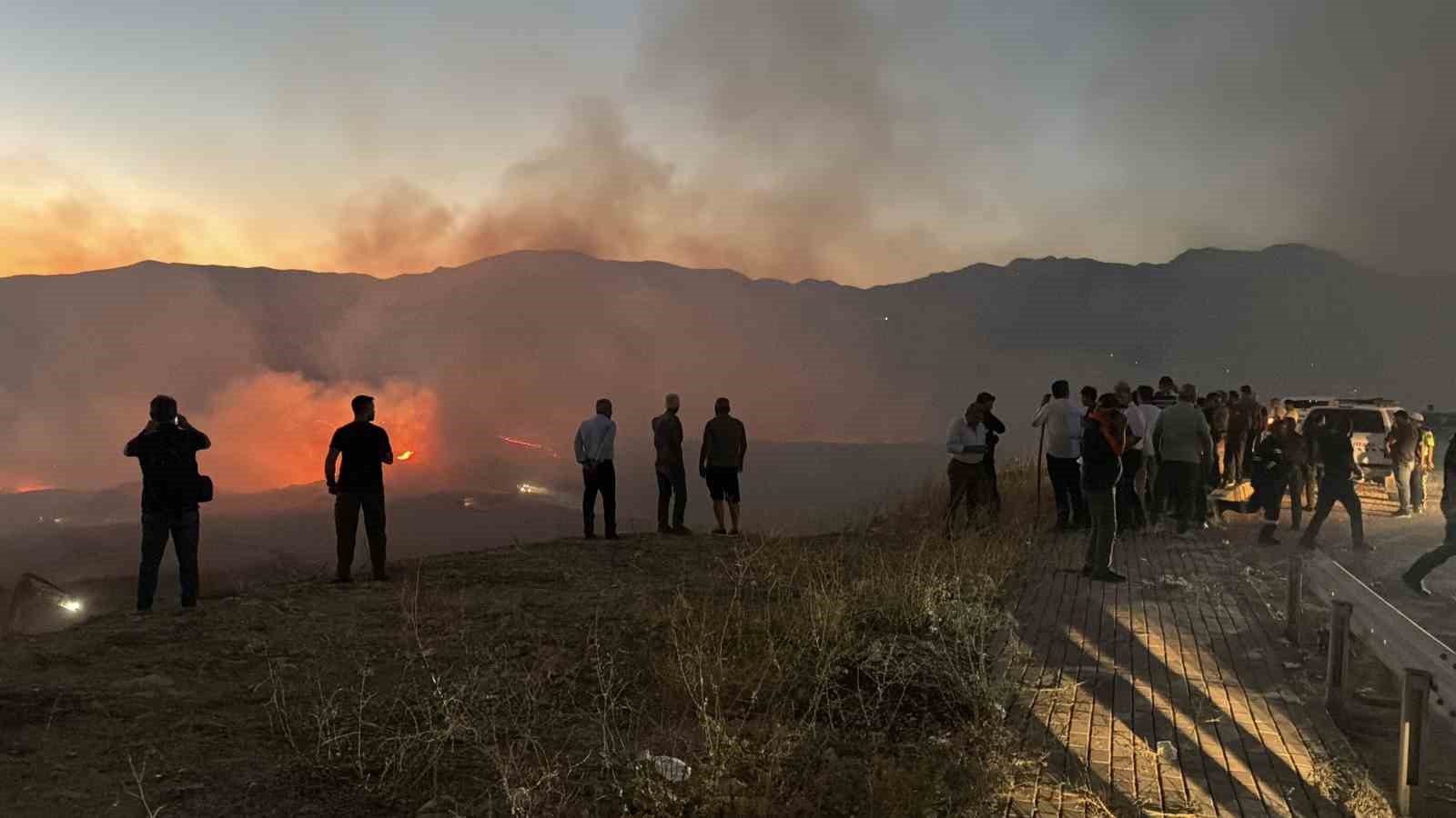 Adıyaman’da ormanlık alanda yangın