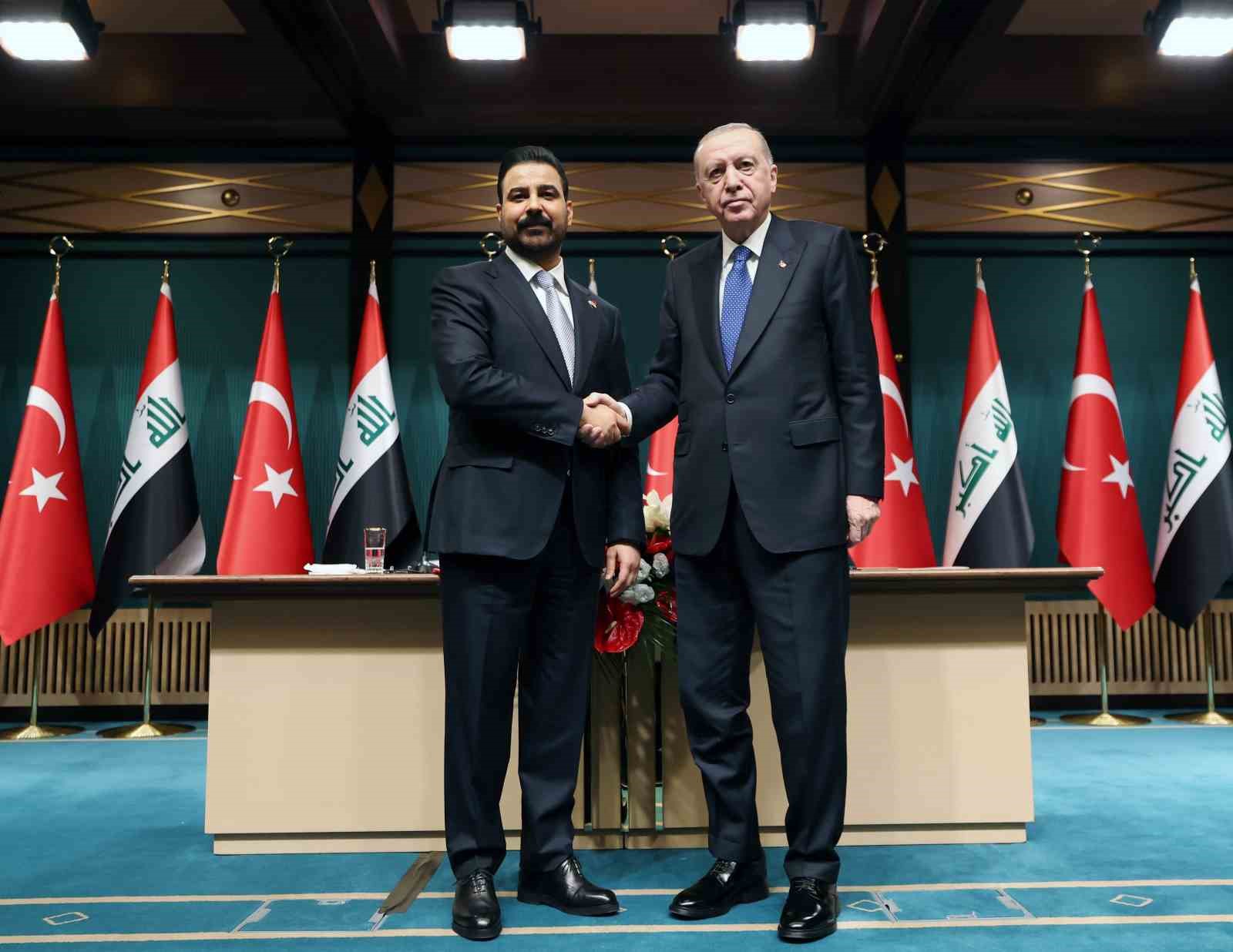 Cumhurbaşkanı Erdoğan: "Irak ile imzalanan anlaşma enerji alanındaki ortaklık açısından tarihi bir adım"