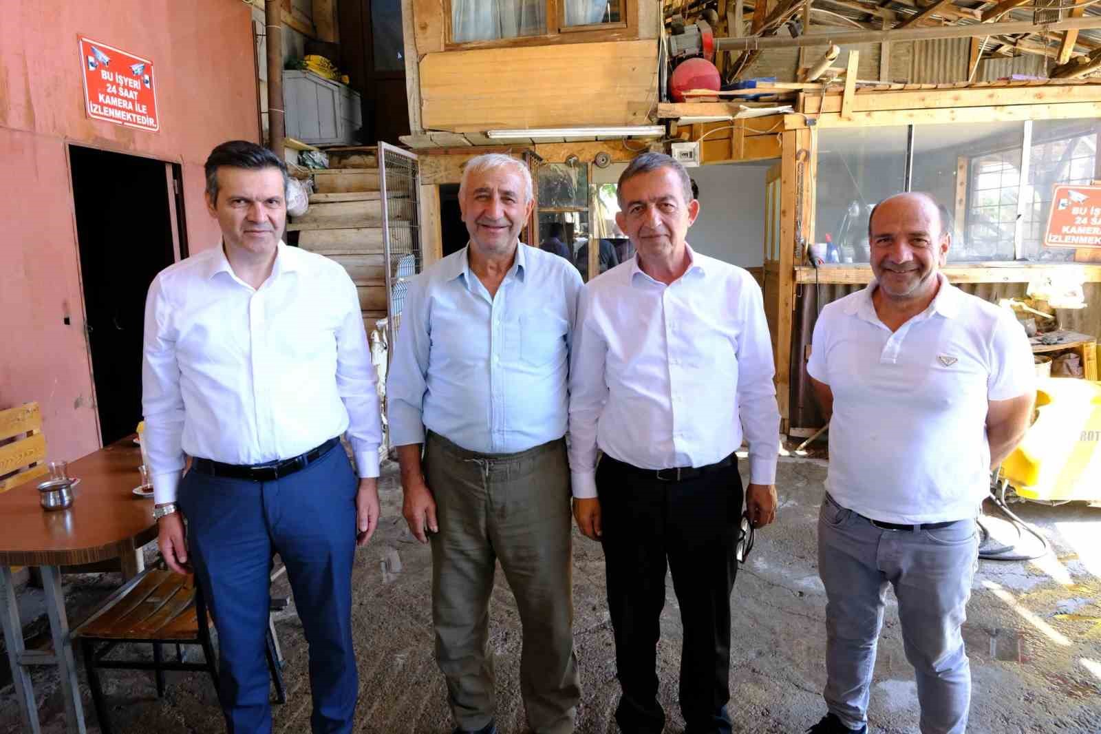 Başkan Tanoğlu, esnaf ve sanayicinin taleplerini dinledi