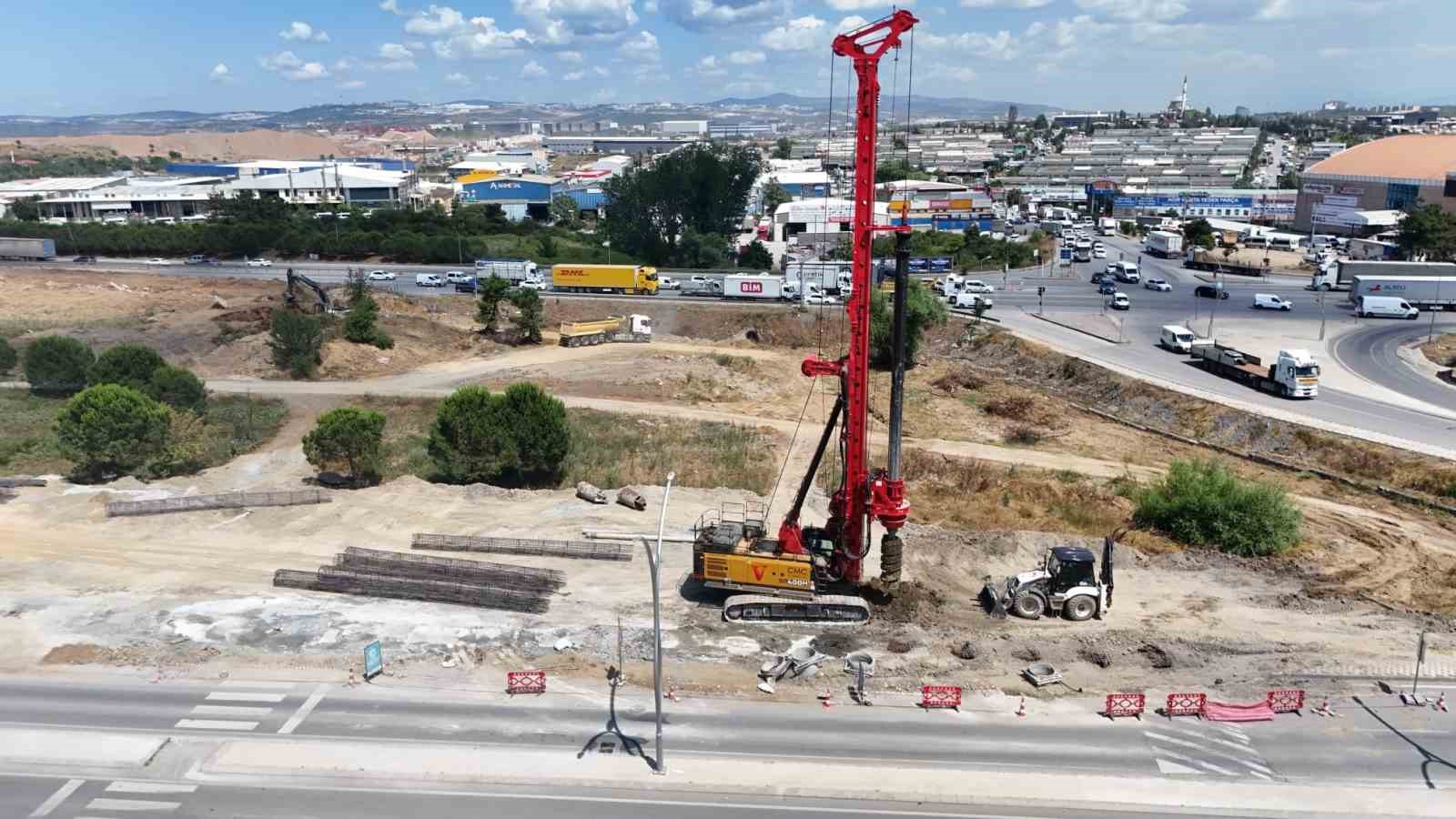 Gebze Millet Bahçesi Kavşağı Projesi kesintisiz ulaşım sağlayacak
