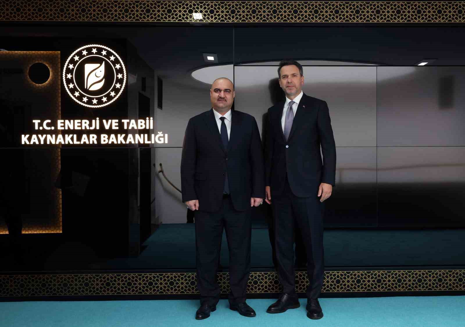 Bakan Bayraktar, Kerkük Valisi Ağa’yı ağırladı