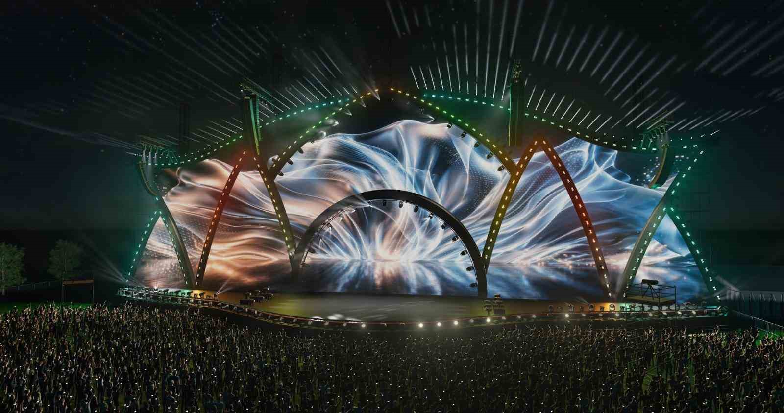 İstanbul Festivali için Mimar Sinan’dan ilham alınan ikonik ana sahne