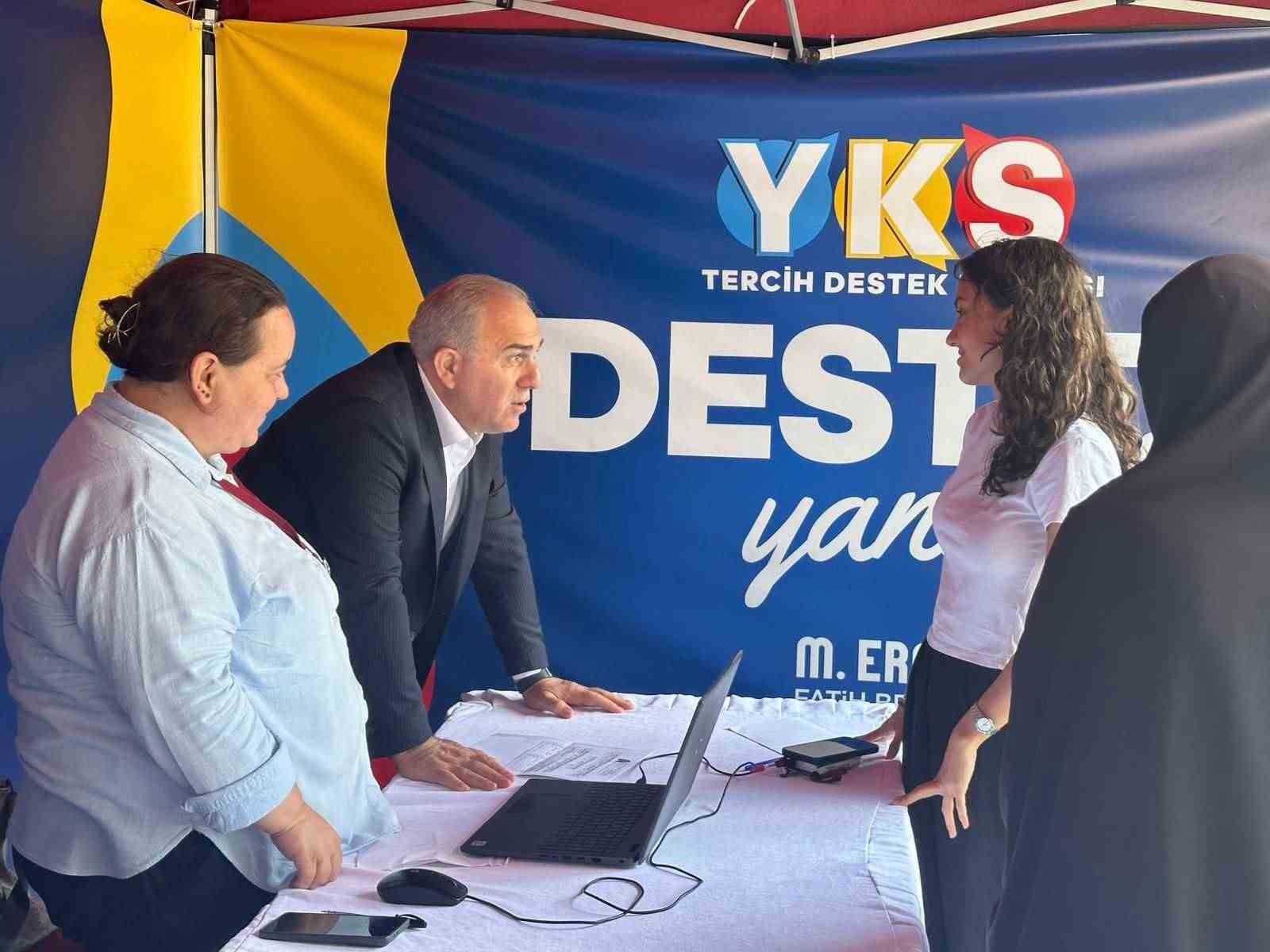 Fatih Belediyesi YKS Tercih Destek Noktaları hizmete başladı