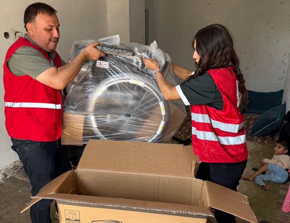 Kızılay’dan cam kemik hastası 3 kardeşe umut eli