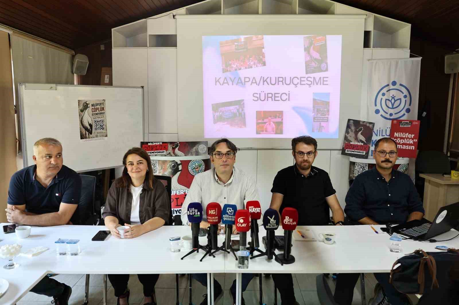 Nilüfer Kent Konseyi’nden katı atık tesisine teknik ve bilimsel itiraz