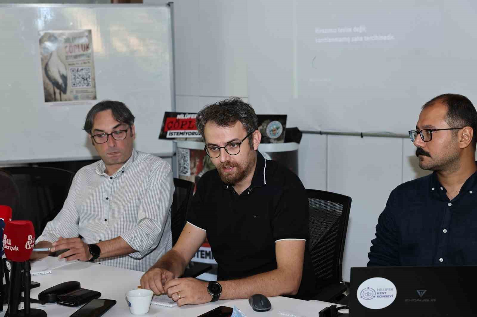 Nilüfer Kent Konseyi’nden katı atık tesisine teknik ve bilimsel itiraz