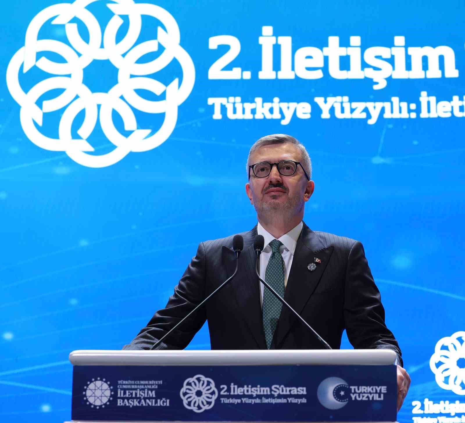 İletişim Başkanı Duran, 2. İletişim Şurası Sonuç Bildirgesi’ni açıkladı