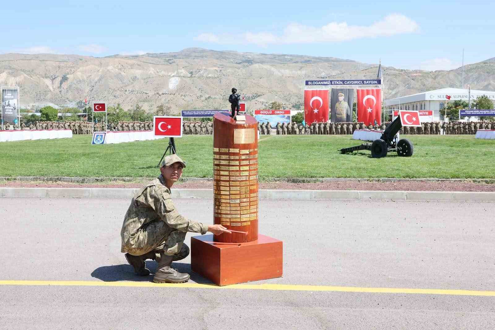 Erzincan’da 59. Tugay’da yemin töreni