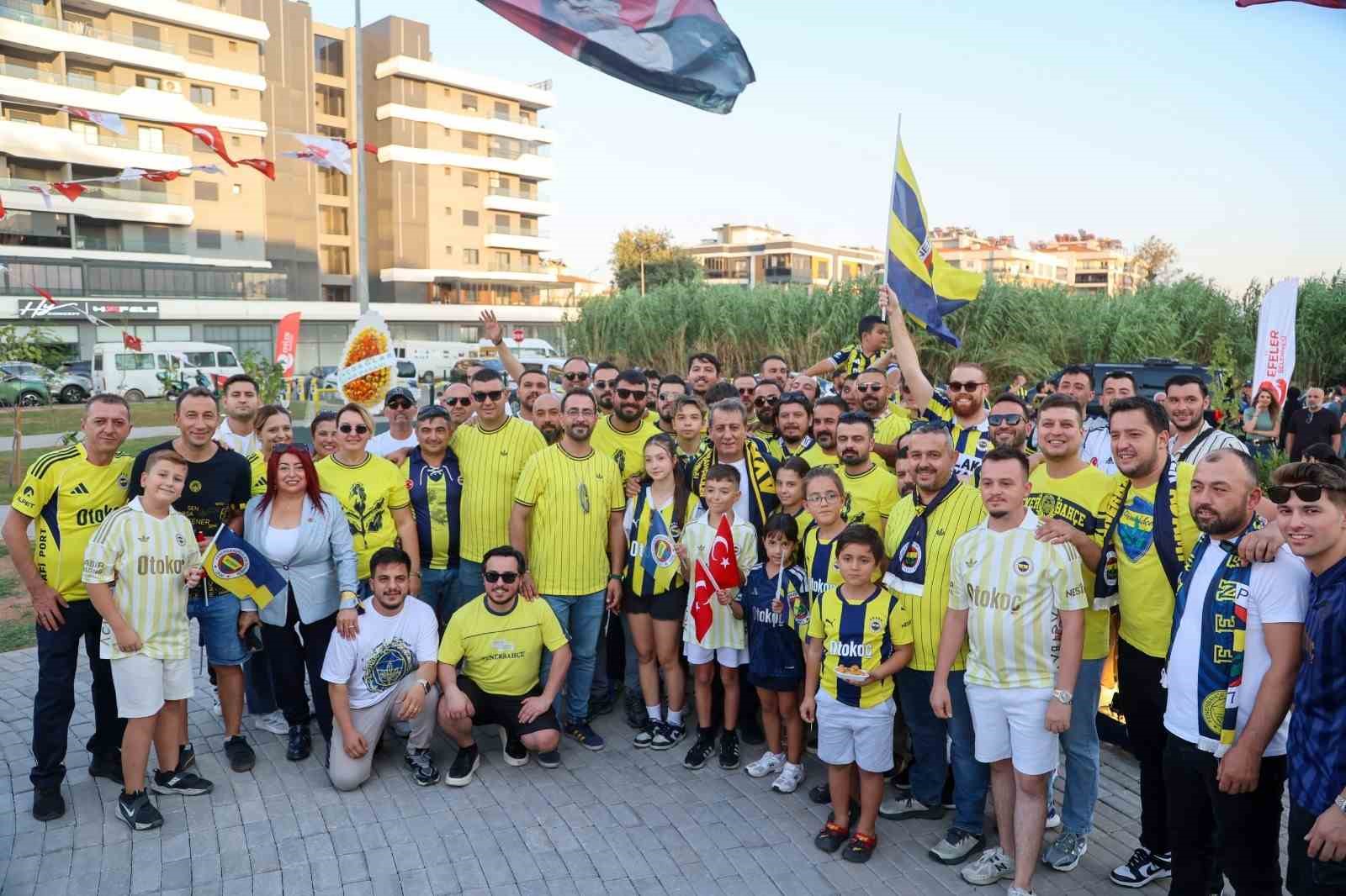 Efeler’de Fenerbahçeliler Parkı açıldı