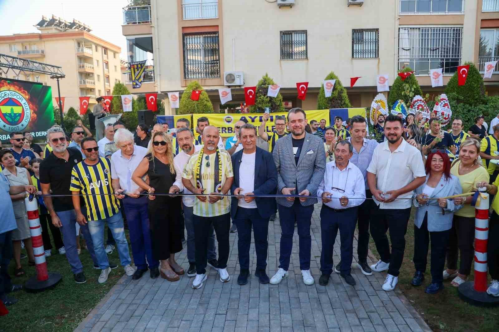 Efeler’de Fenerbahçeliler Parkı açıldı