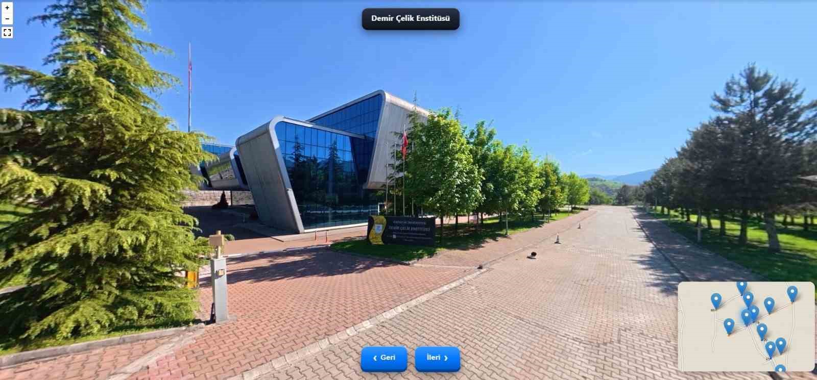 KBÜ, kampüsünü 360 derece sanal turla tanıtıyor
