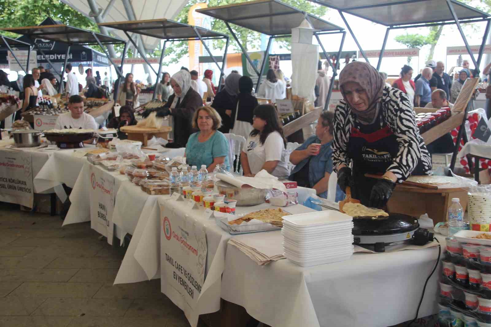 Ordu Gastronomi Festivali başladı
