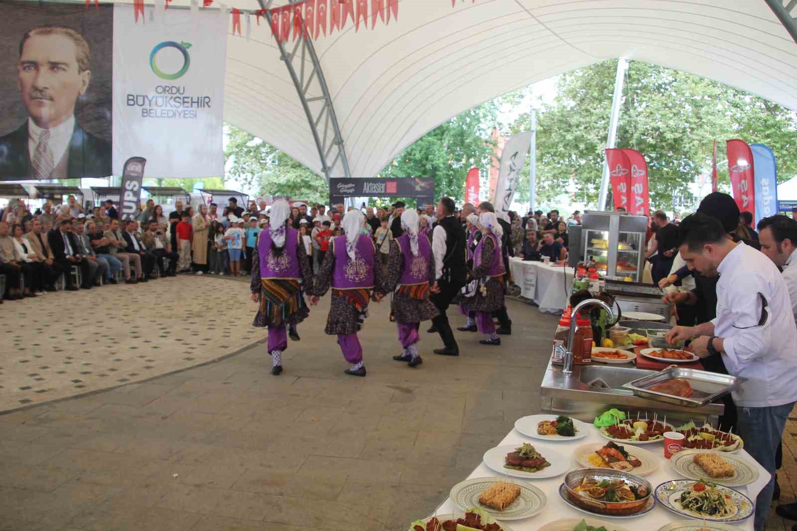 Ordu Gastronomi Festivali başladı