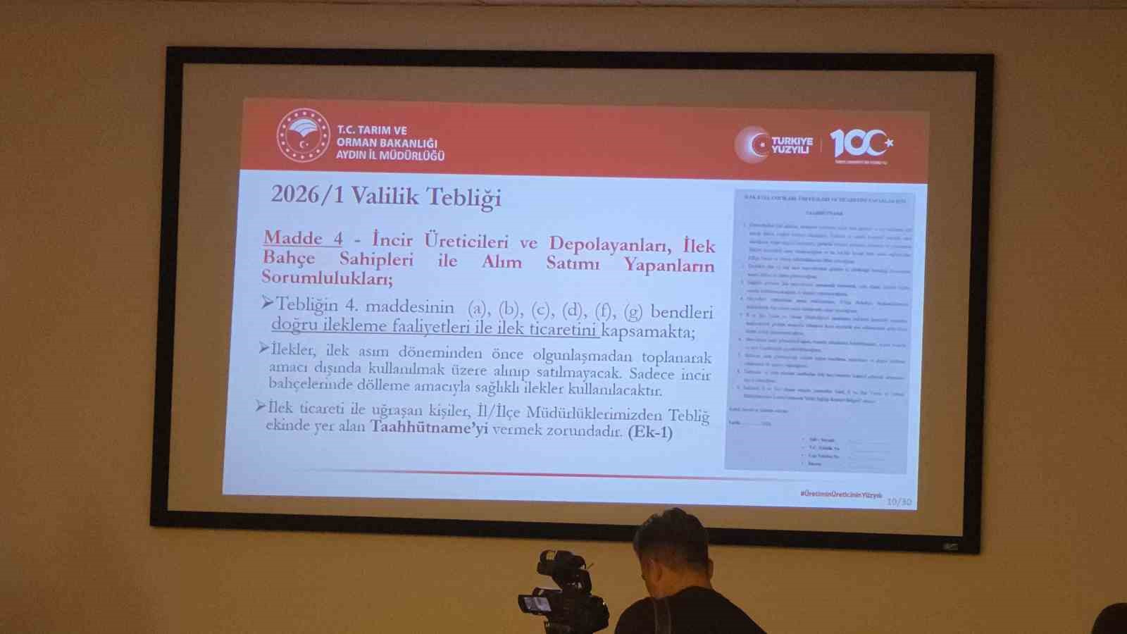 Vali Varol: "İncirimizin marka değerini korumalıyız"