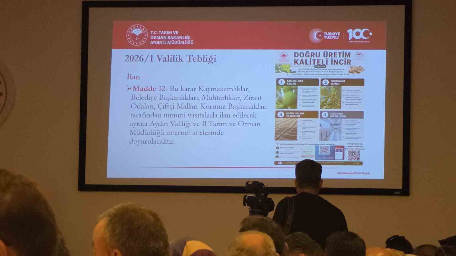 Vali Varol: "İncirimizin marka değerini korumalıyız"