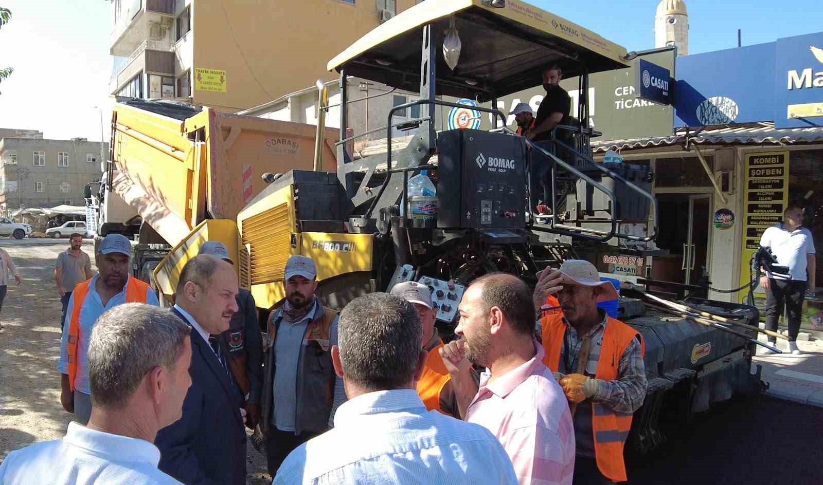 Gülpınar Hilvan’da temas ve incelemelerde bulundu